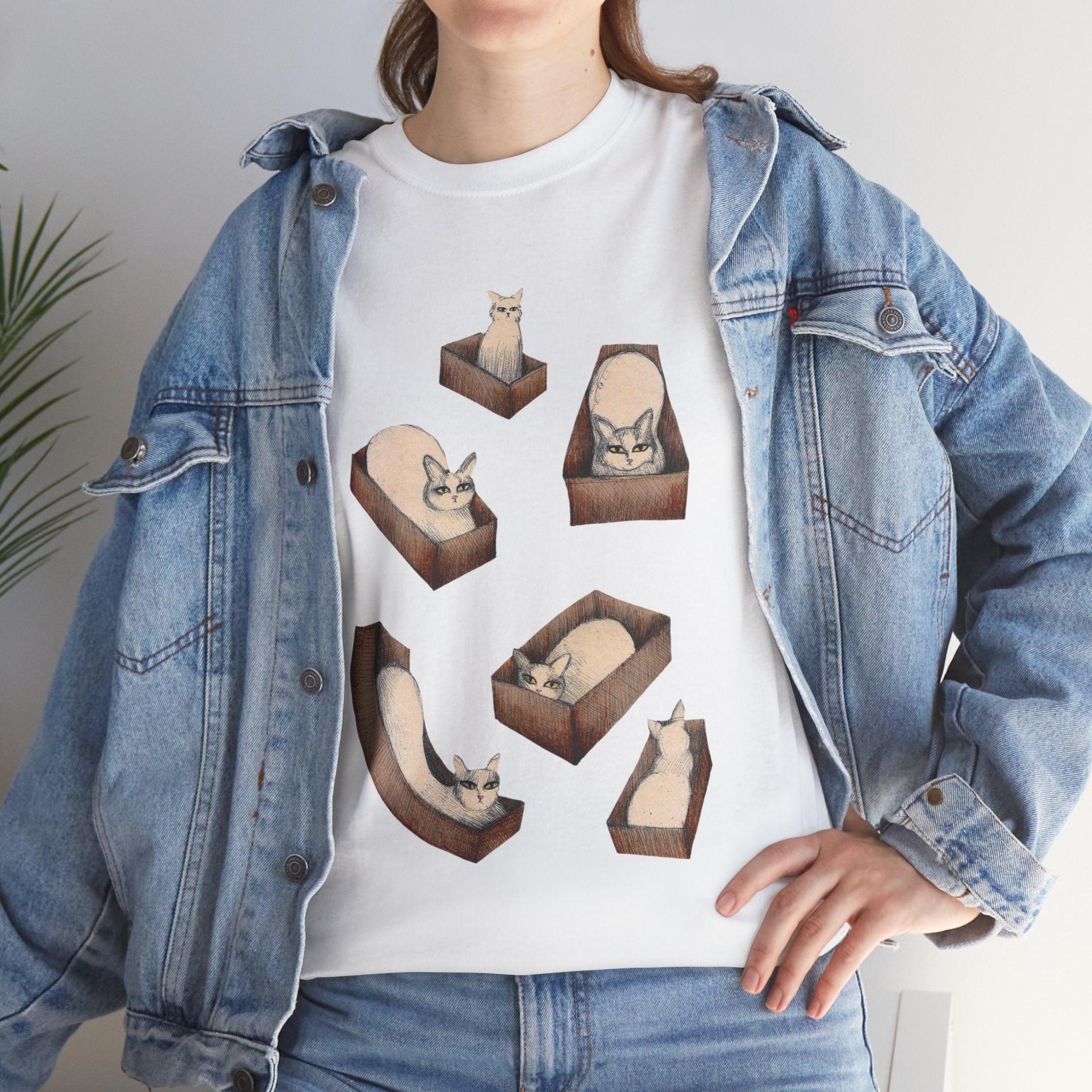 Cats in a box - T-shirt