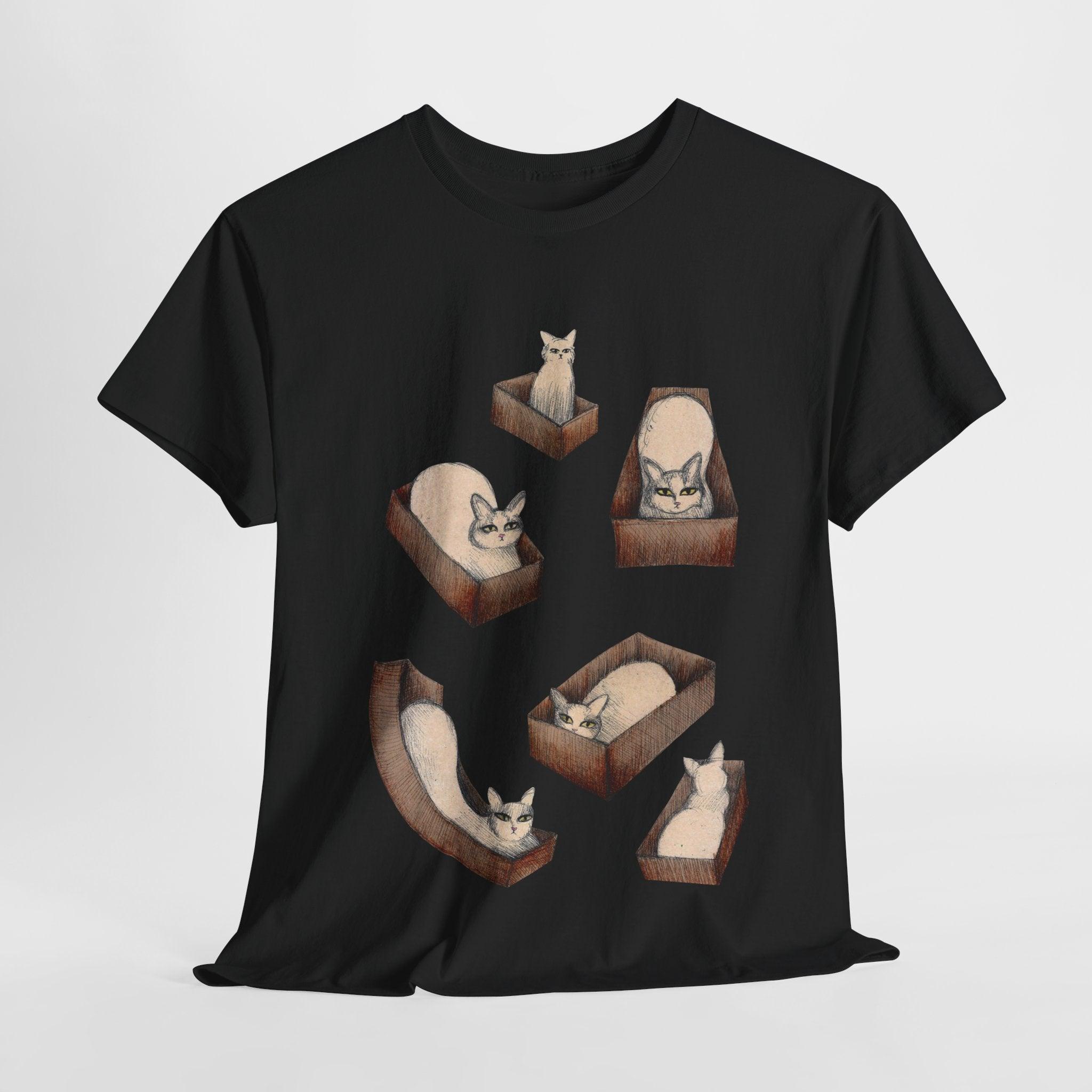 Cats in a box - T-shirt