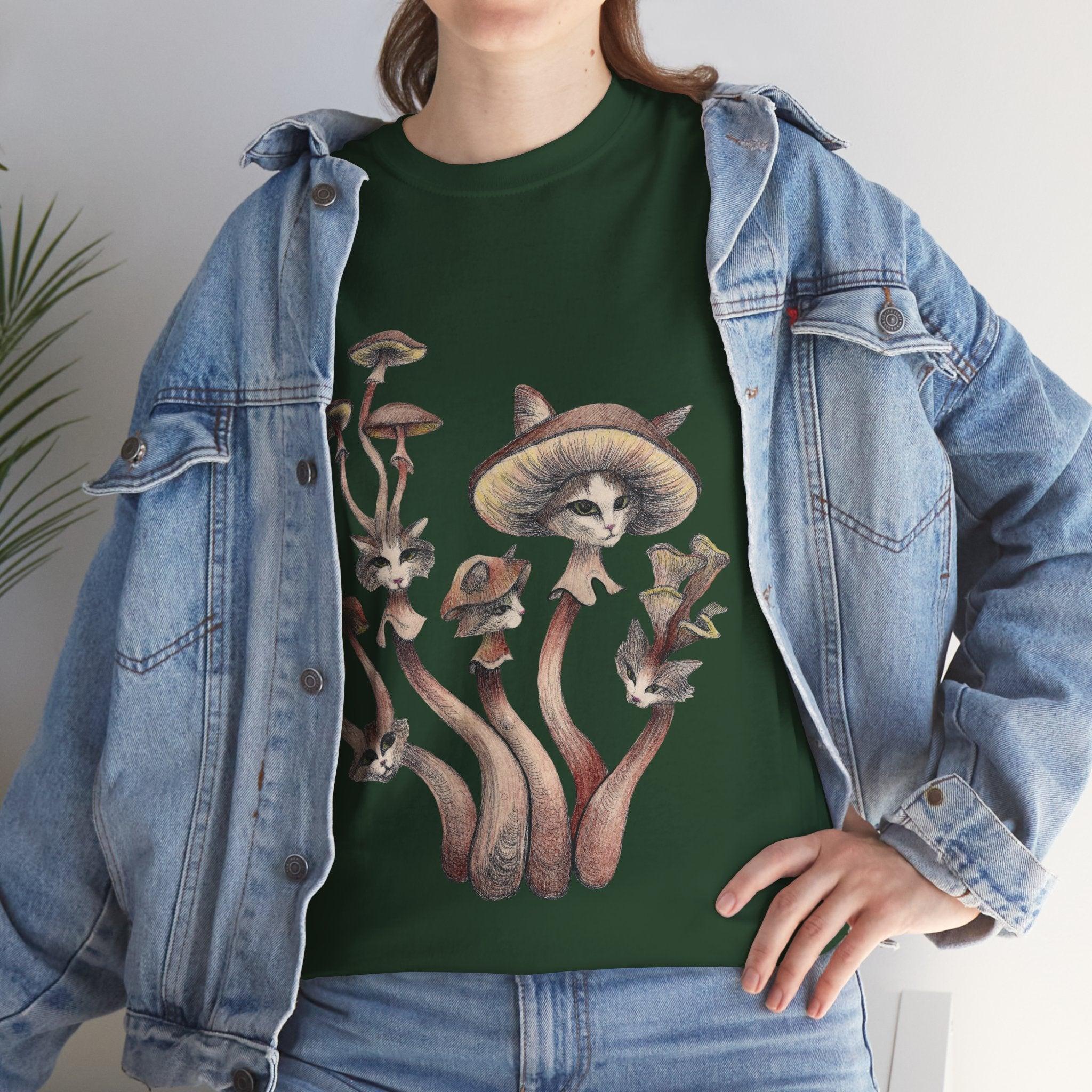 Mushroom cats - T-shirt