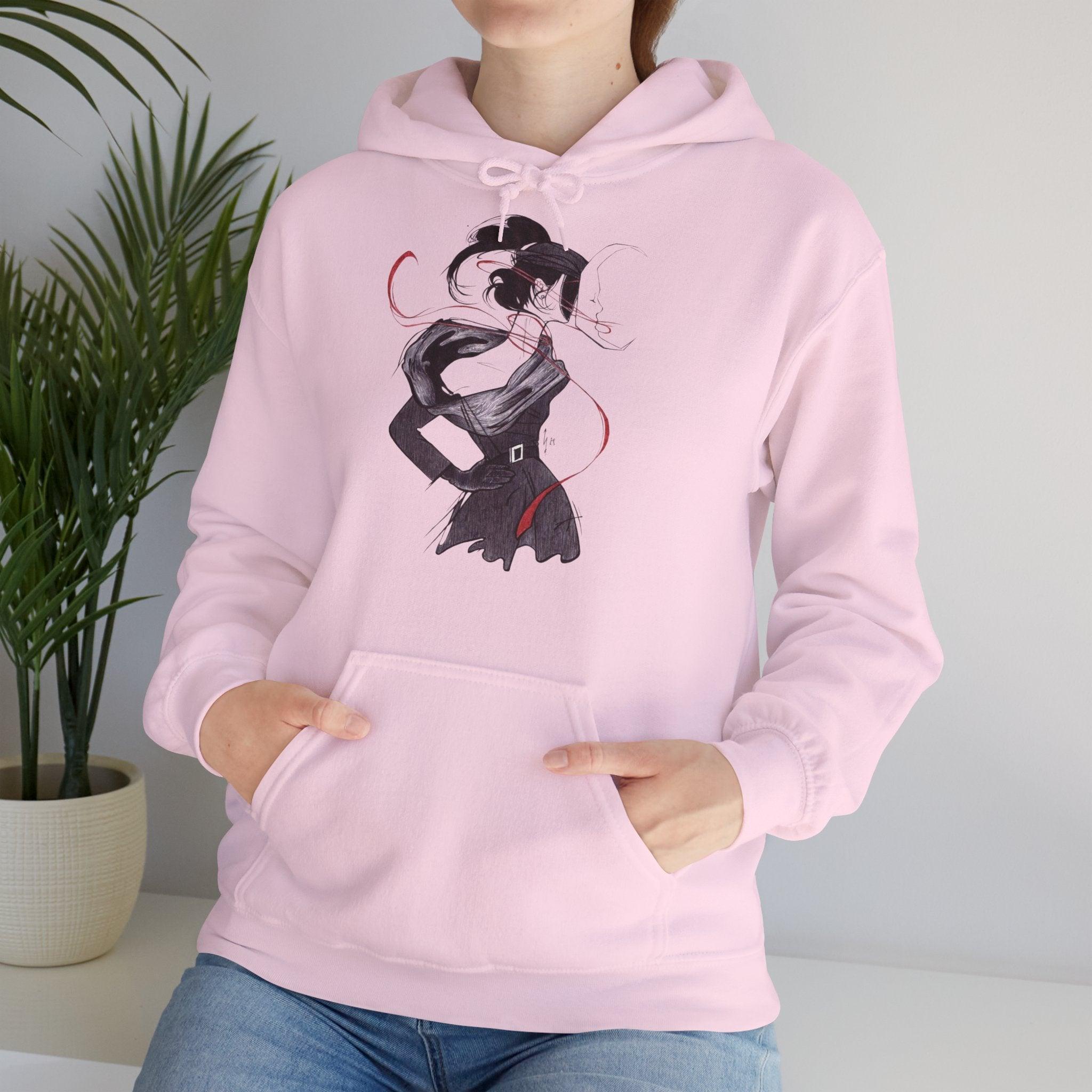 Moonface Lady - Hooded Sweatshirt