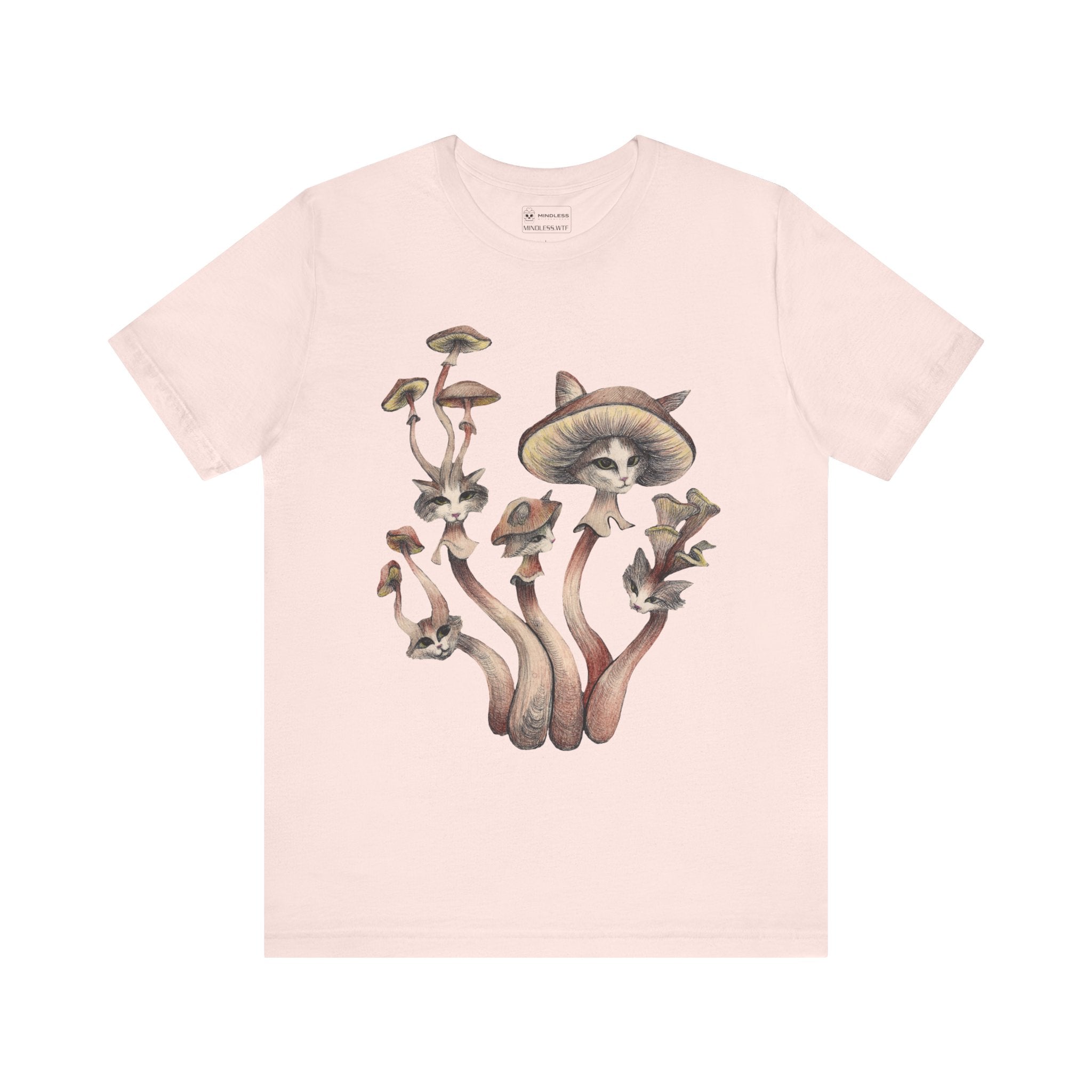 Mushroom cats - T-shirt
