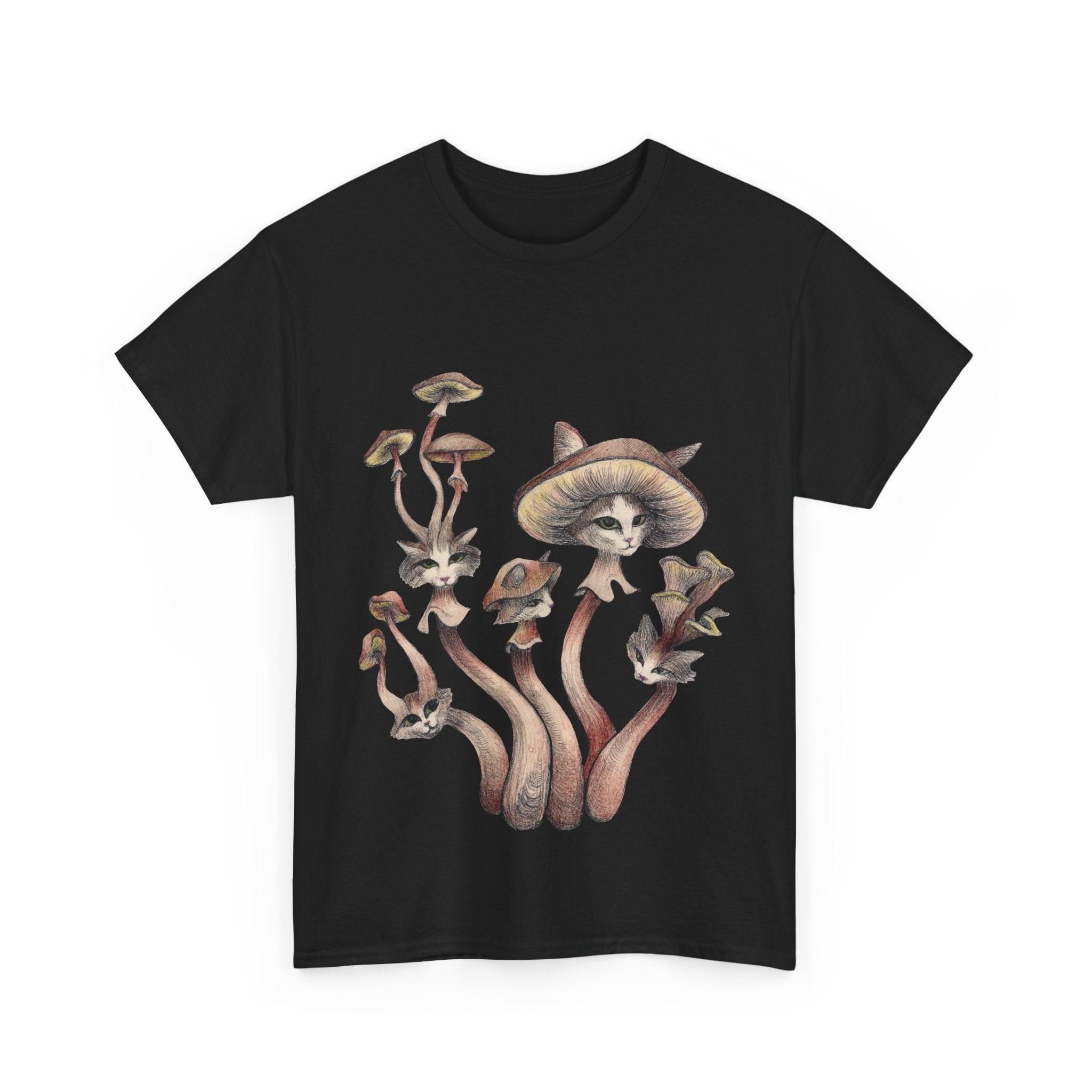 Mushroom cats - T-shirt