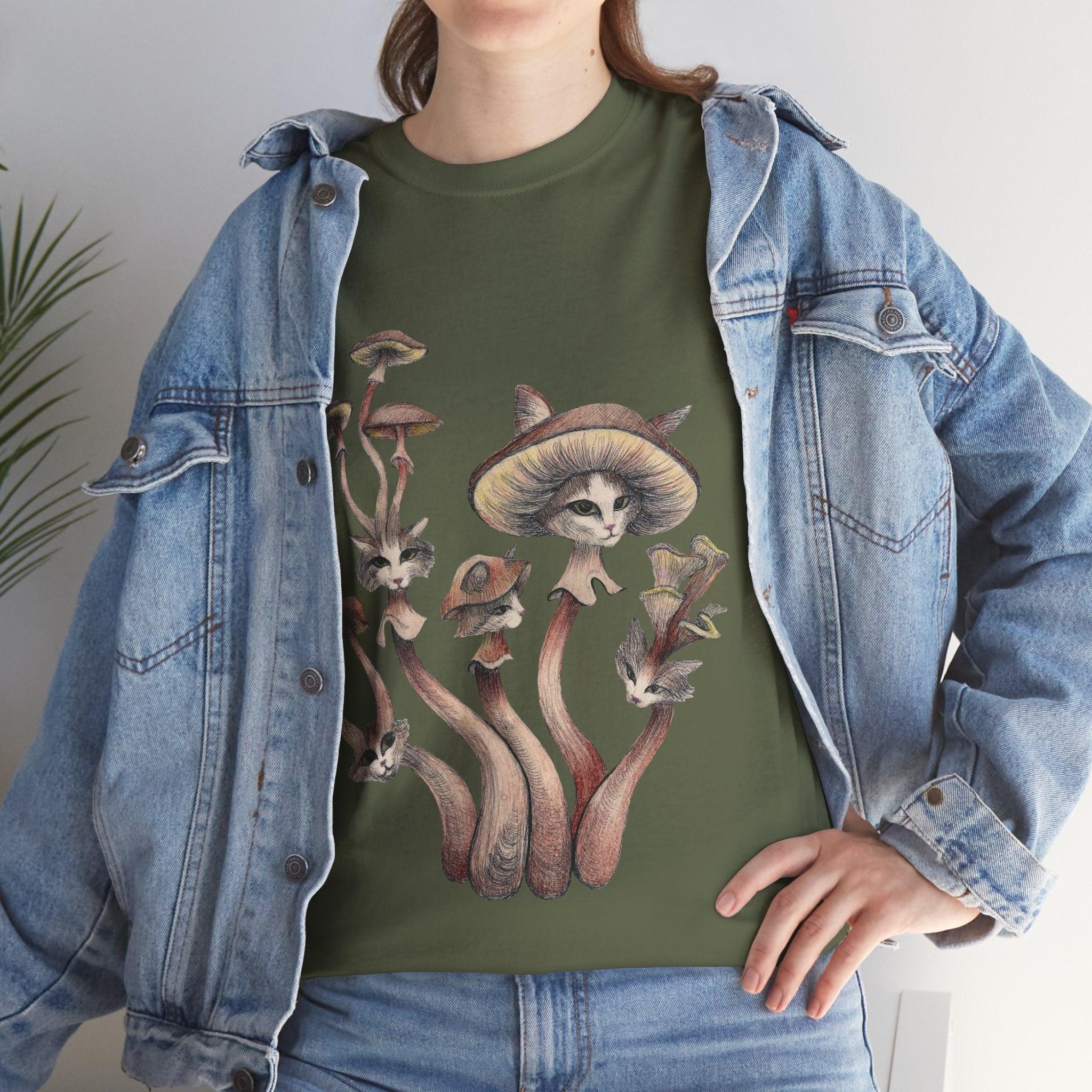 Mushroom cats - T-shirt