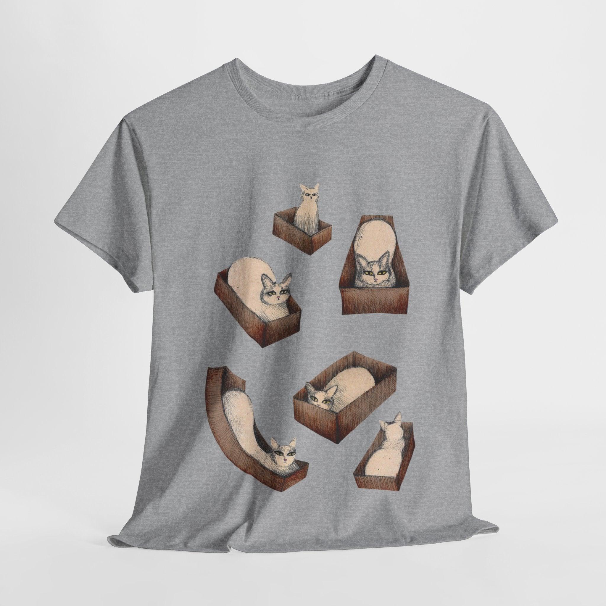 Cats in a box - T-shirt