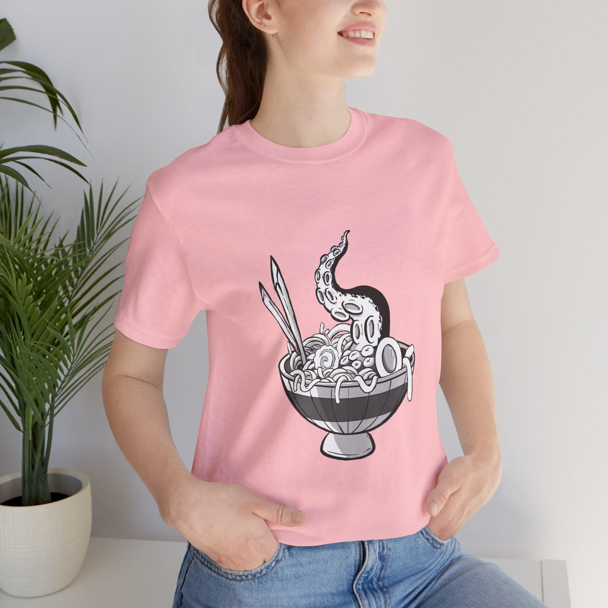 Octopus Noodle Bowl - T-shirt