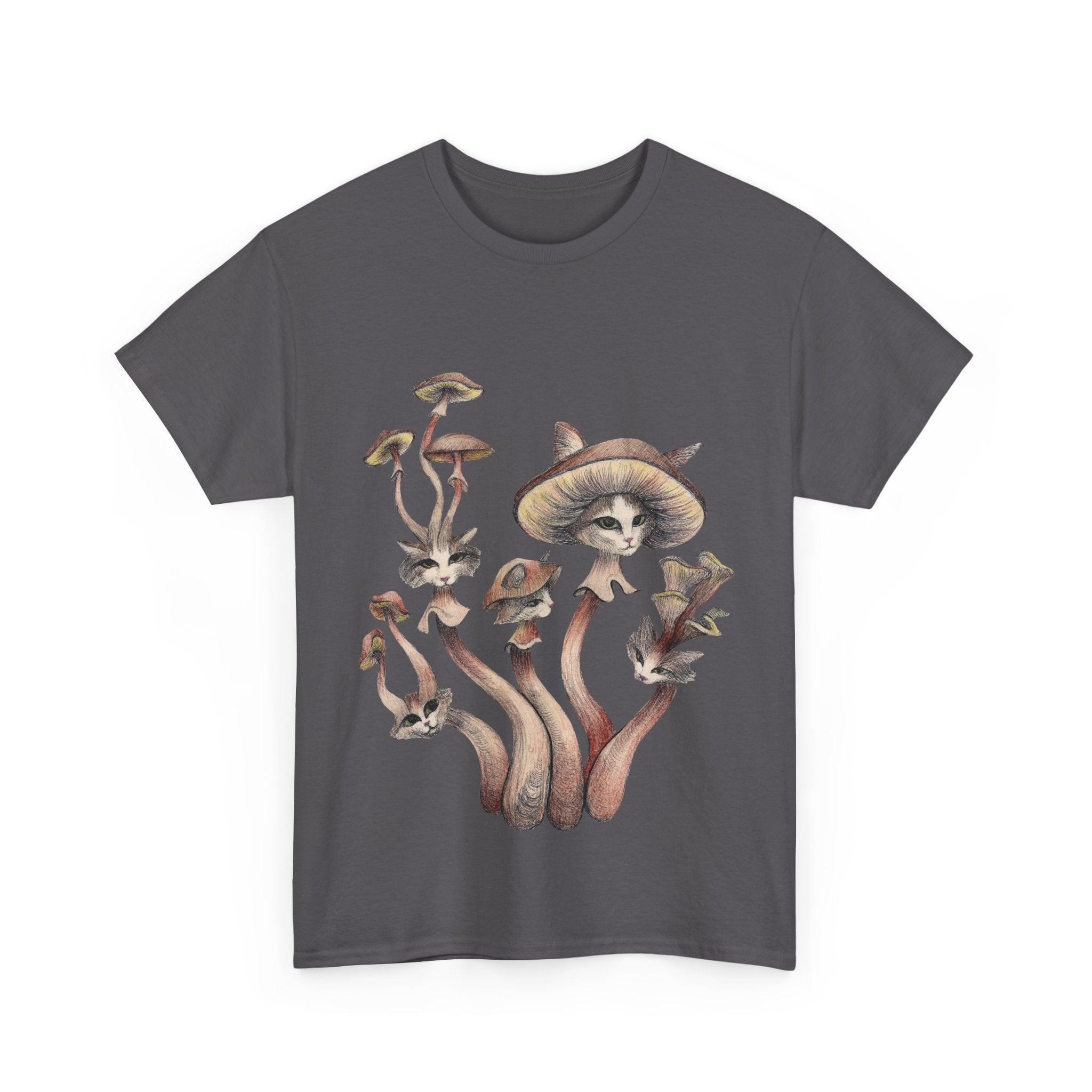 Mushroom cats - T-shirt