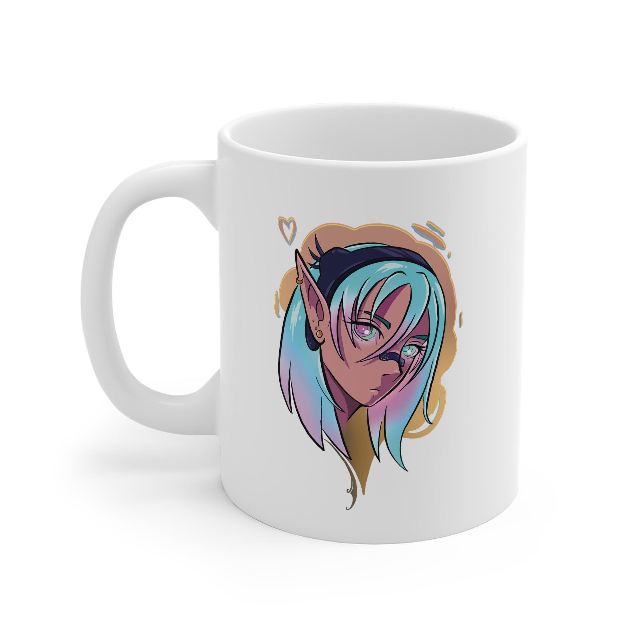 Taza de la chica elfa